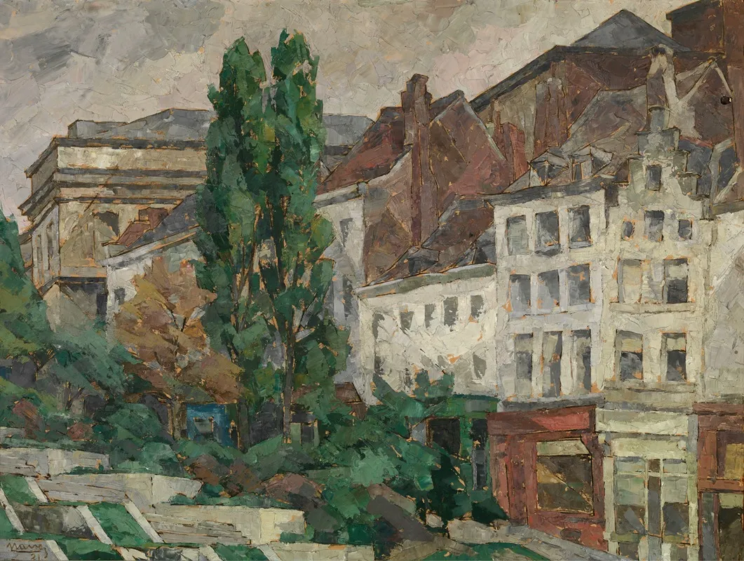 The Hofberg At Brussels Wall Art by Arthur Navez - High-Resolution Digital Print