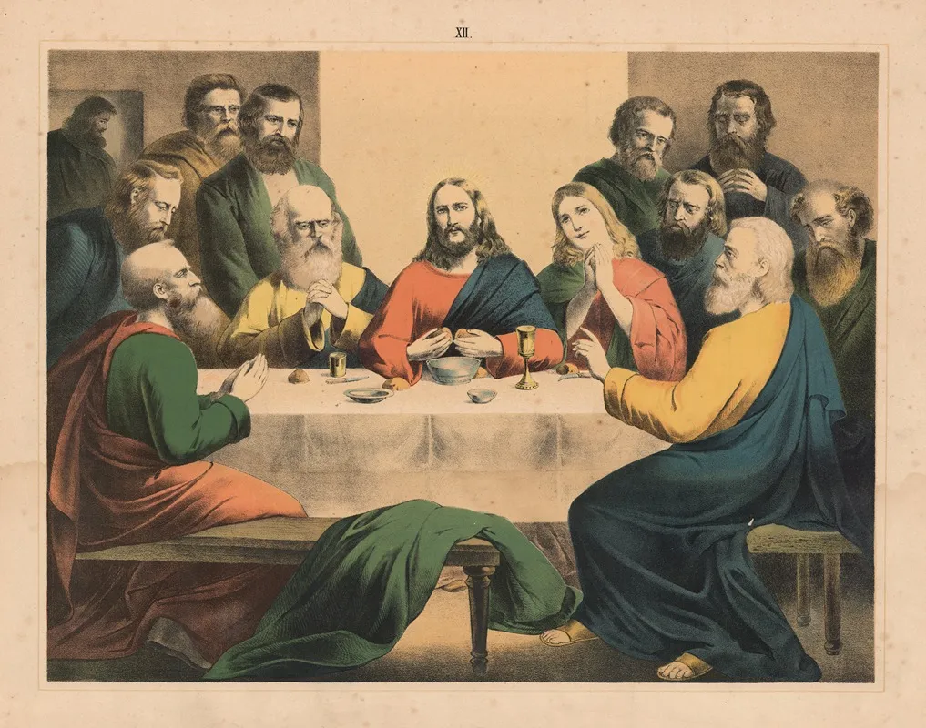 The Holy Communion 6 Wall Art by Sandberg - High-Resolution Digital Print