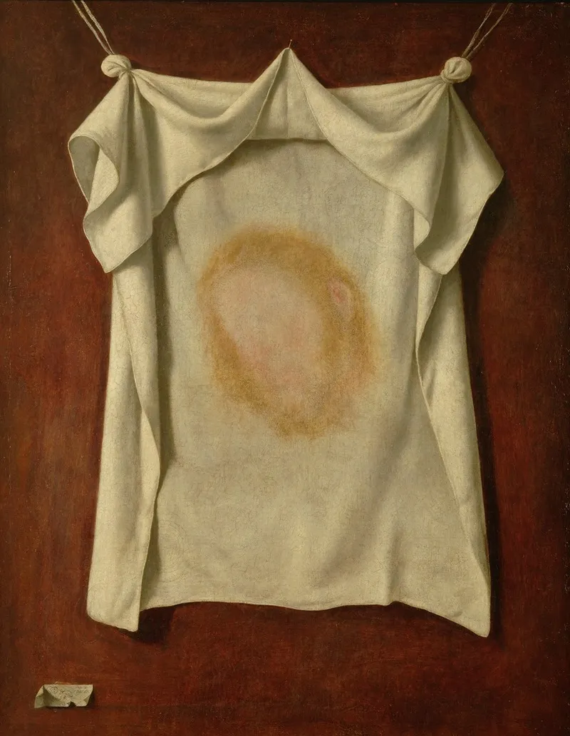 The Holy Face Wall Art by Francisco de Zurbarán - High-Resolution Digital Print