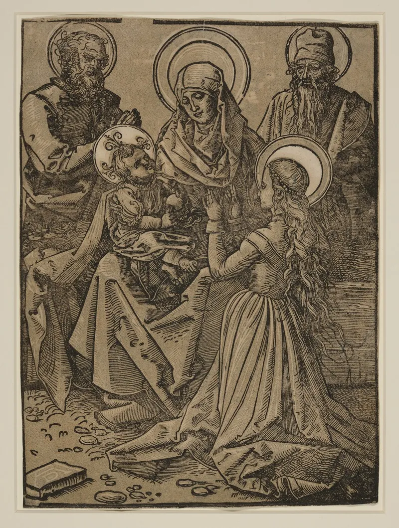 The Holy Family 99 Wall Art by Hans Wolff Glaser - High-Resolution Digital Print
