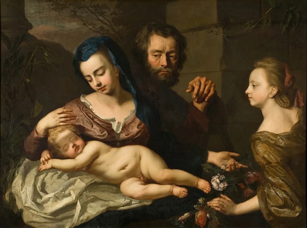 The Holy Family 9 Wall Art by Michael Dahl - High-Resolution Digital Print