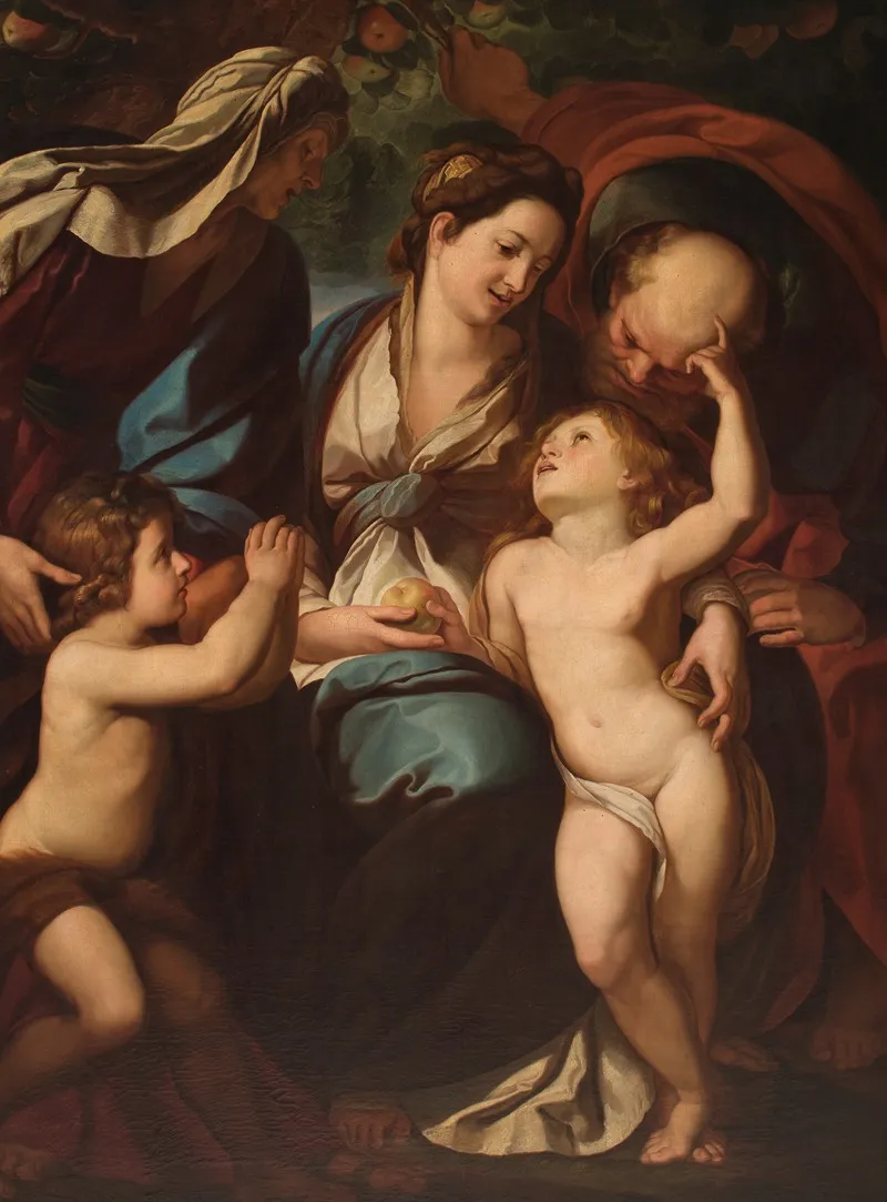 The Holy Family After Giulia Cesare Procaccini