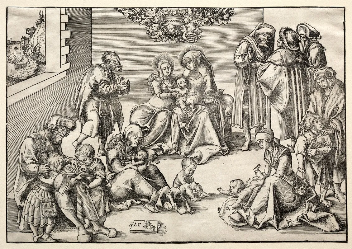 The Holy Family And Kindred