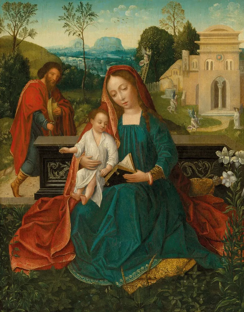 The Holy Family In A Landscape 3