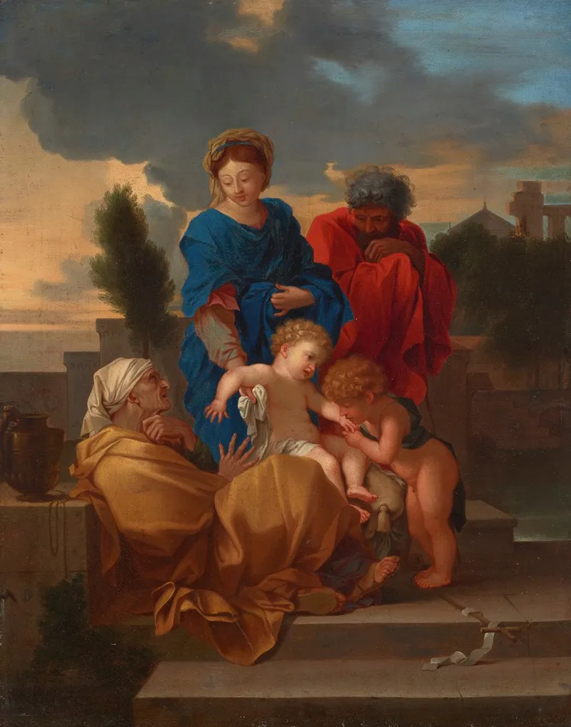 The Holy Family With Saint Elizabeth And The Infant Saint John The Baptist 2