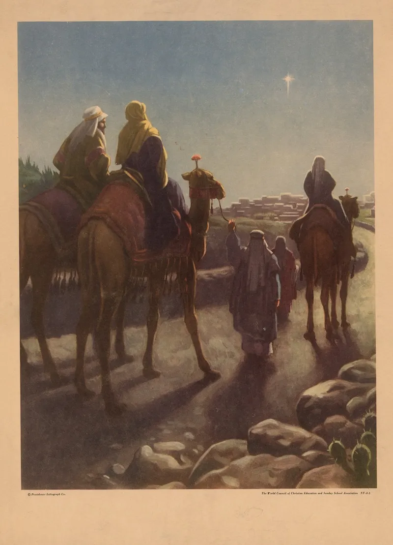 The Holy Three Kings Wall Art by Gebhard Fugel - High-Resolution Digital Print