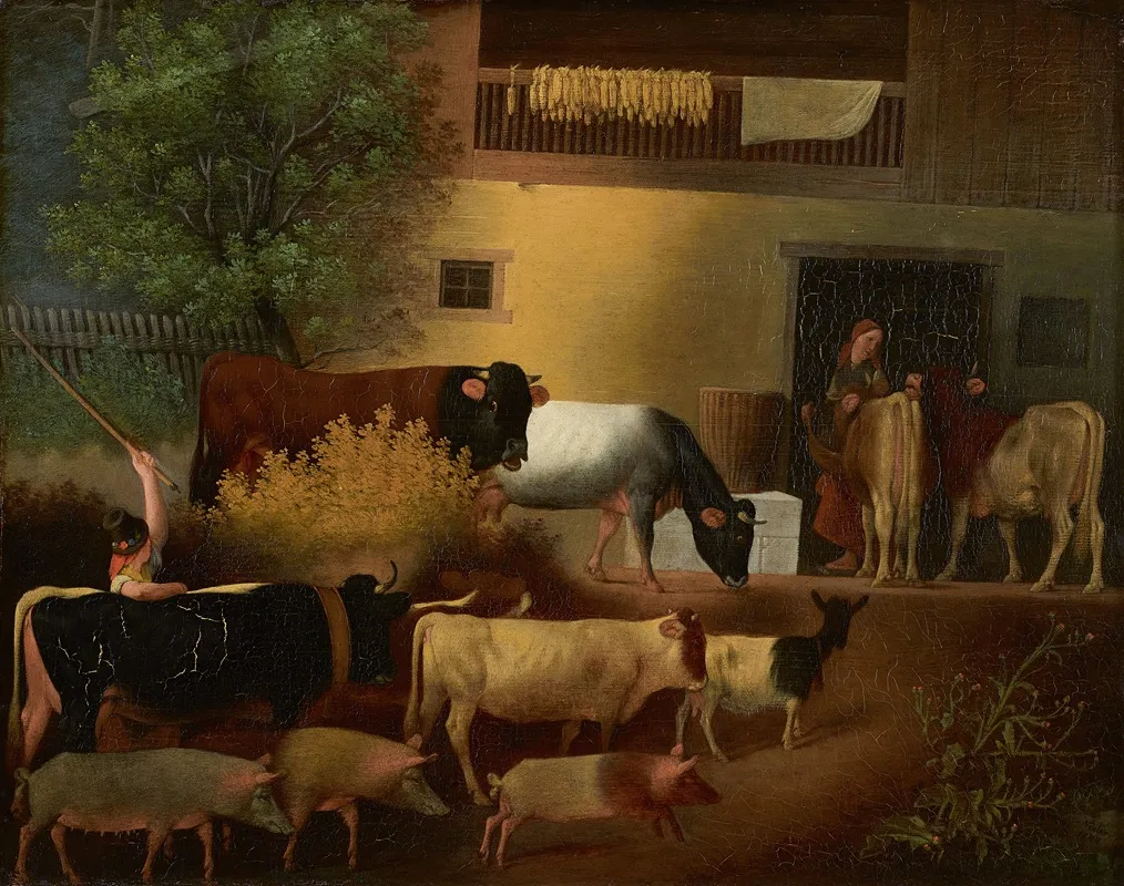 The Homecoming Of The Herd Wall Art by Michael Neder - High-Resolution Digital Print