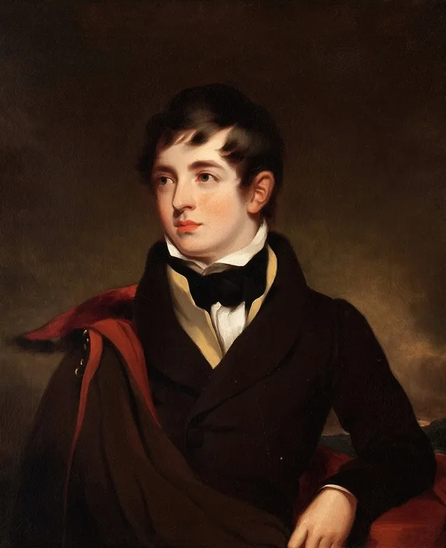 The Honorable Frederick Weddell Robinson Son Of The Third Lord Grantham Wall Art by William Robinson - High-Resolution Digital Print