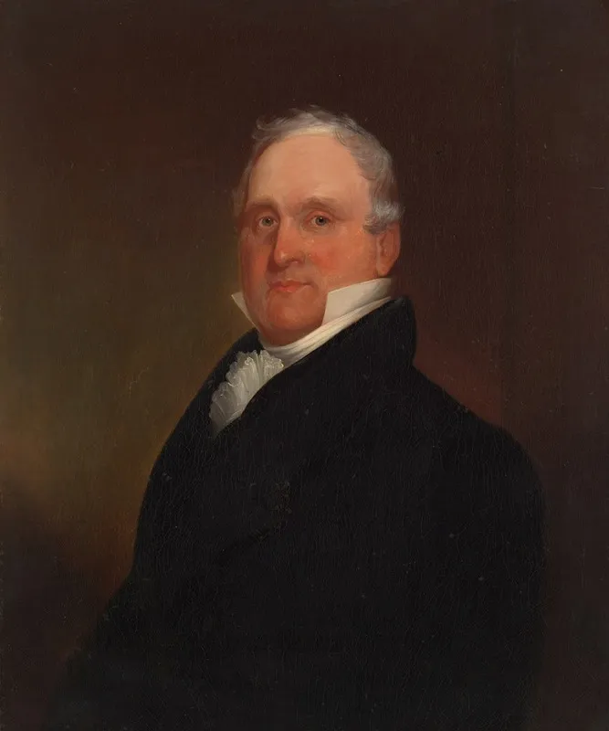 The Honorable James Lanman Wall Art by Chester Harding - High-Resolution Digital Print