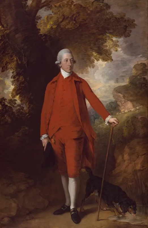 The Honorable Richard Savage Nassau De Zuylestein M P Wall Art by Thomas Gainsborough - High-Resolution Digital Print