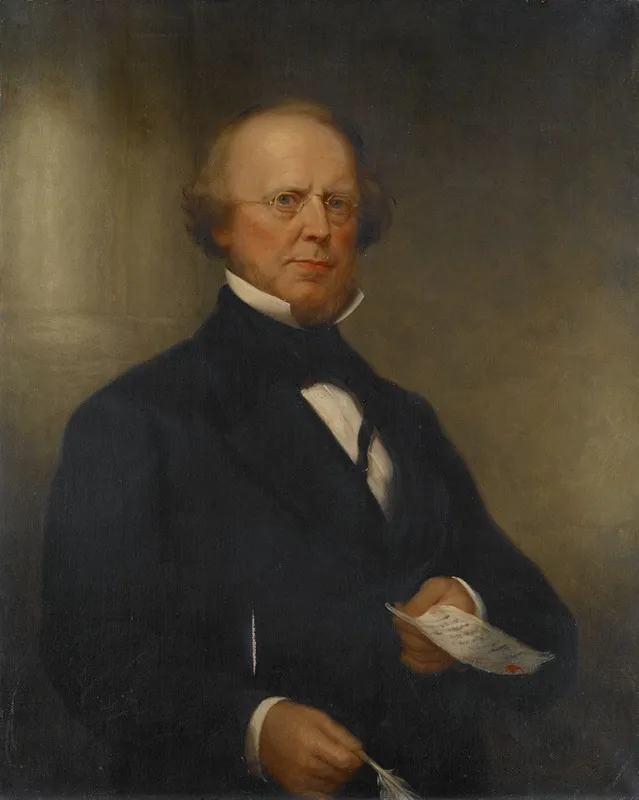 The Honorable Roger Sherman Baldwin Wall Art by Rufus Wright - High-Resolution Digital Print