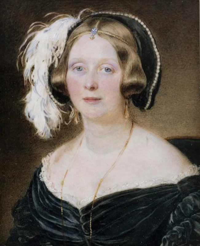 The Honorable Susan Cavendish Wall Art by Sir William Charles Ross - High-Resolution Digital Print