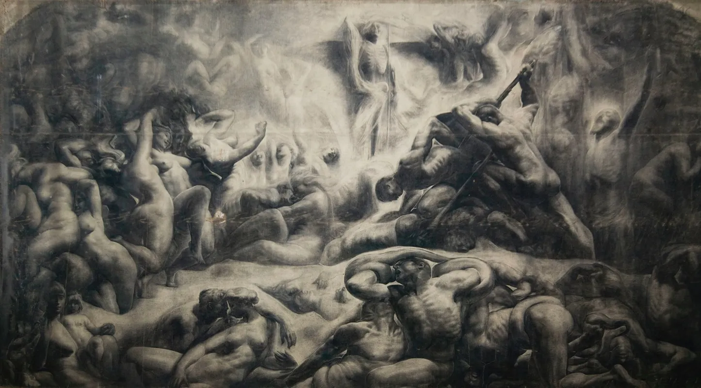 The Human Drives Wall Art by Jef Lambeaux - High-Resolution Digital Print