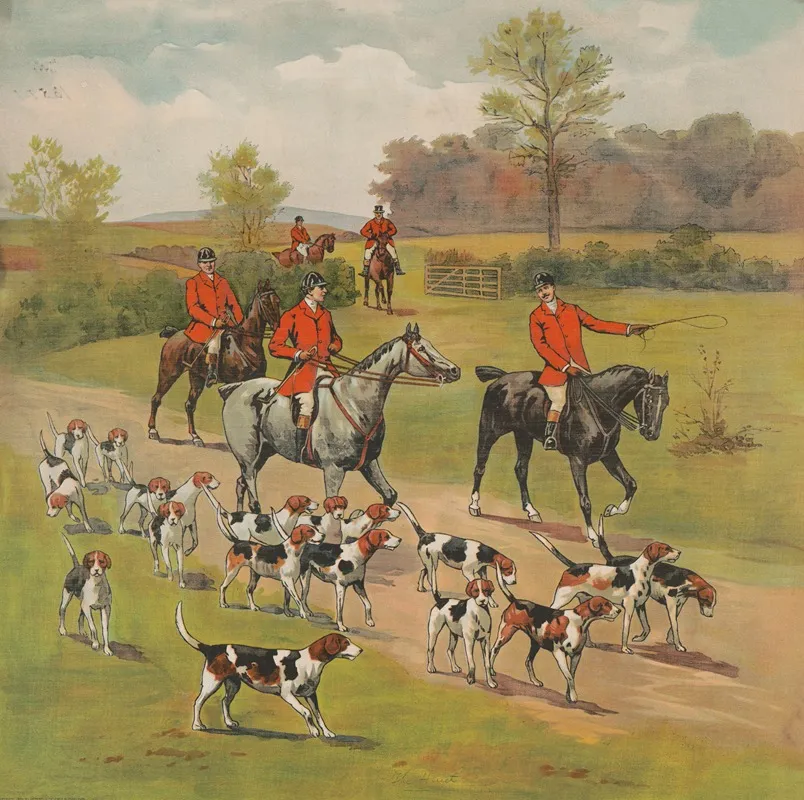The Hunt 3 Wall Art by Campbell, Metzger &amp; Jacobson - High-Resolution Digital Print