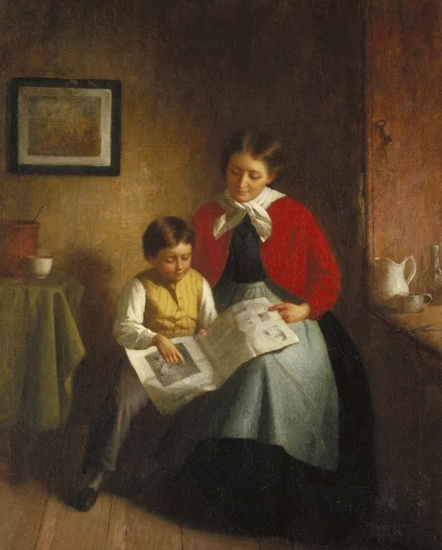 The Illustrated Newspaper Wall Art by Platt Powell Ryder - High-Resolution Digital Print