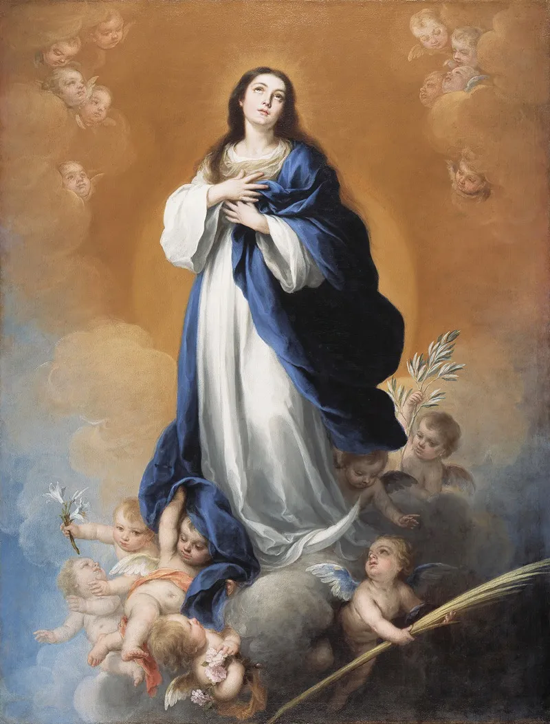 The Immaculate Conception 5 Wall Art by workshop of Bartolomé Esteban Murillo - High-Resolution Digital Print