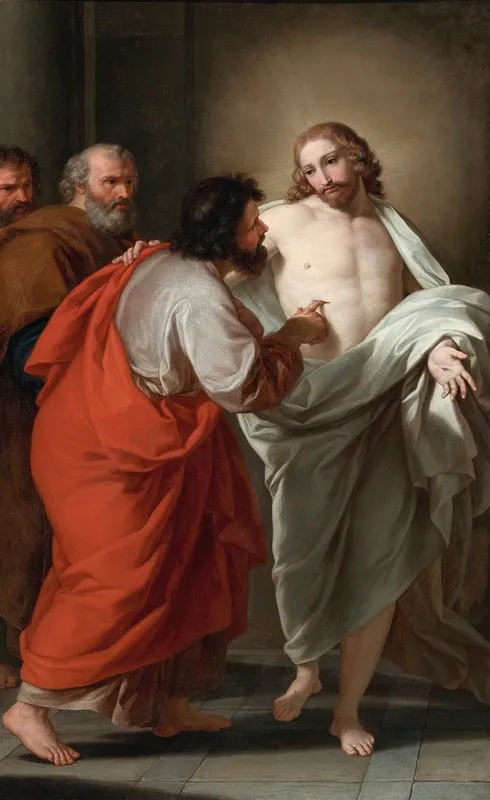 The Incredulity Of Saint Thomas 2 Wall Art by Giuseppe Bottani - High-Resolution Digital Print