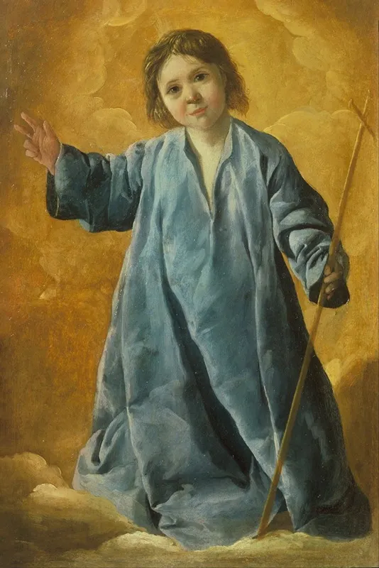 The Infant Christ Wall Art by Francisco de Zurbarán - High-Resolution Digital Print