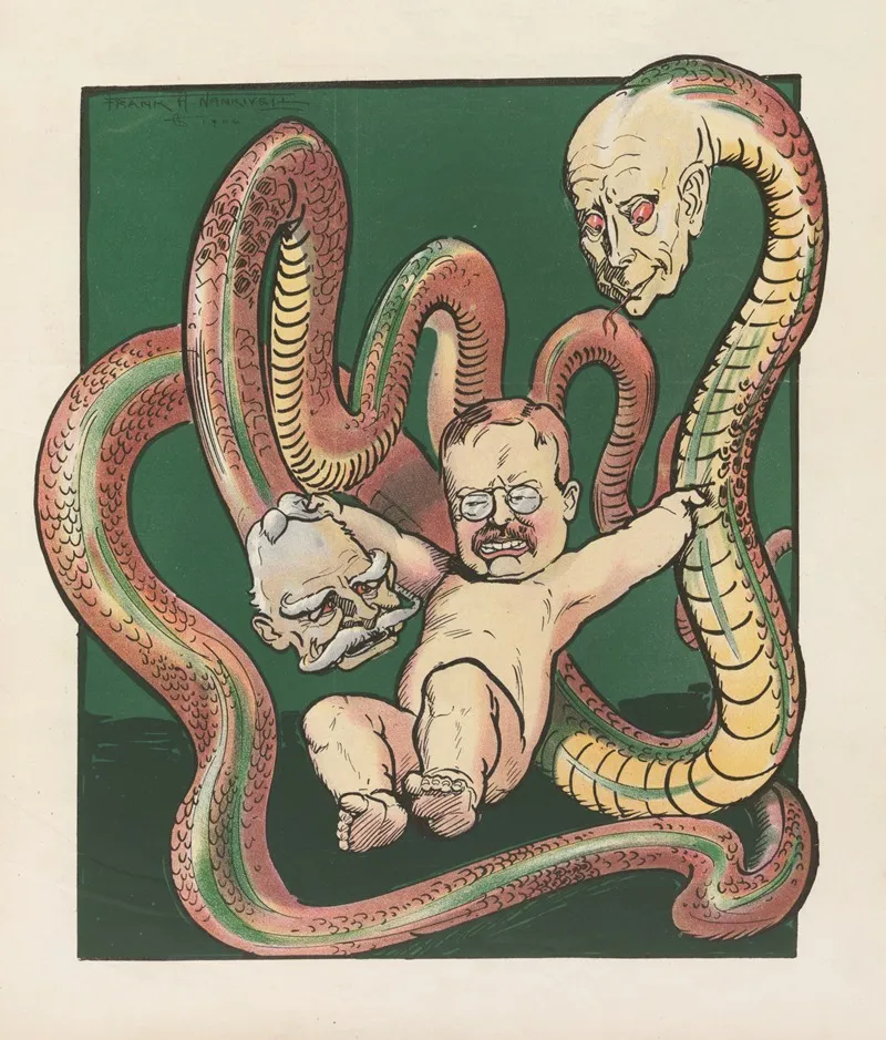 The Infant Hercules And The Standard Oil Serpents
