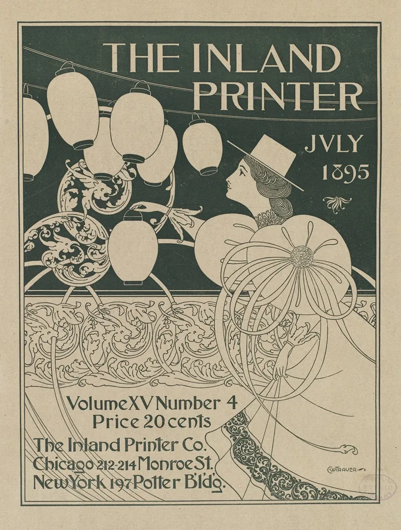 The Inland Printer July 1895 by Charles Warde Traver - High-Resolution Digital Print