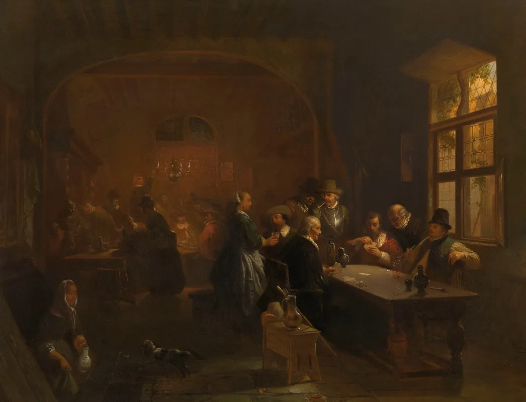 The Inn 2 Wall Art by Willem Linnig - High-Resolution Digital Print
