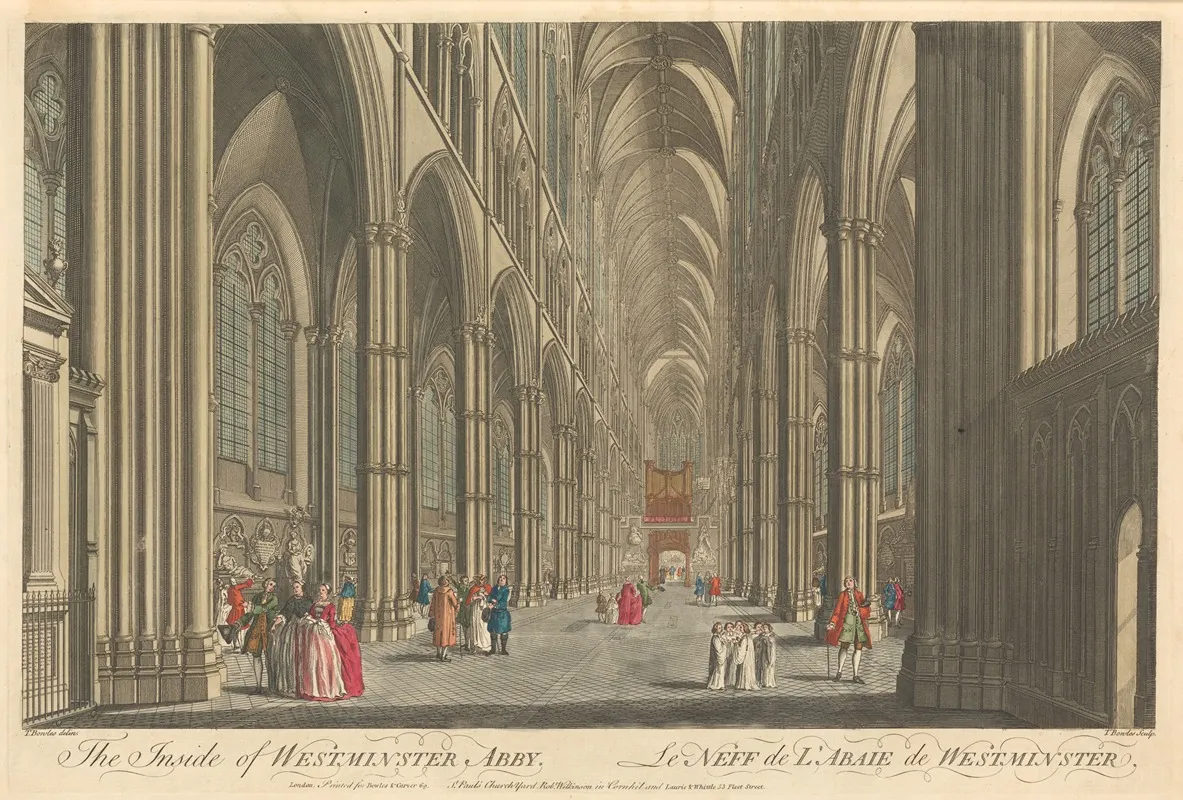 The Inside Of Westminster Abby