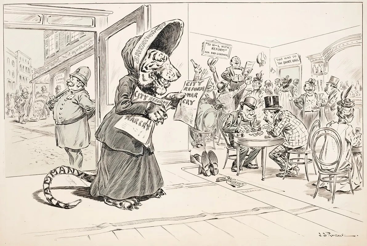 The Inside Situation In Tammany Hall In 1903