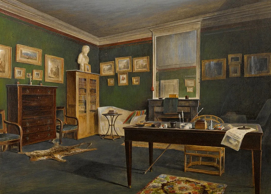 The Interior Of An Artists Studio
