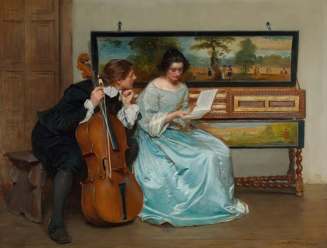 The Interval Wall Art by John Seymour Lucas - High-Resolution Digital Print