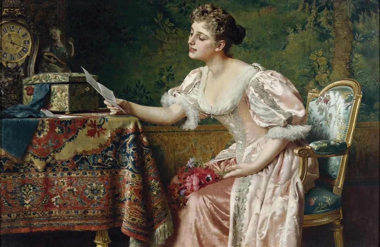 The Invitation Wall Art by Władysław Czachórski - High-Resolution Digital Print