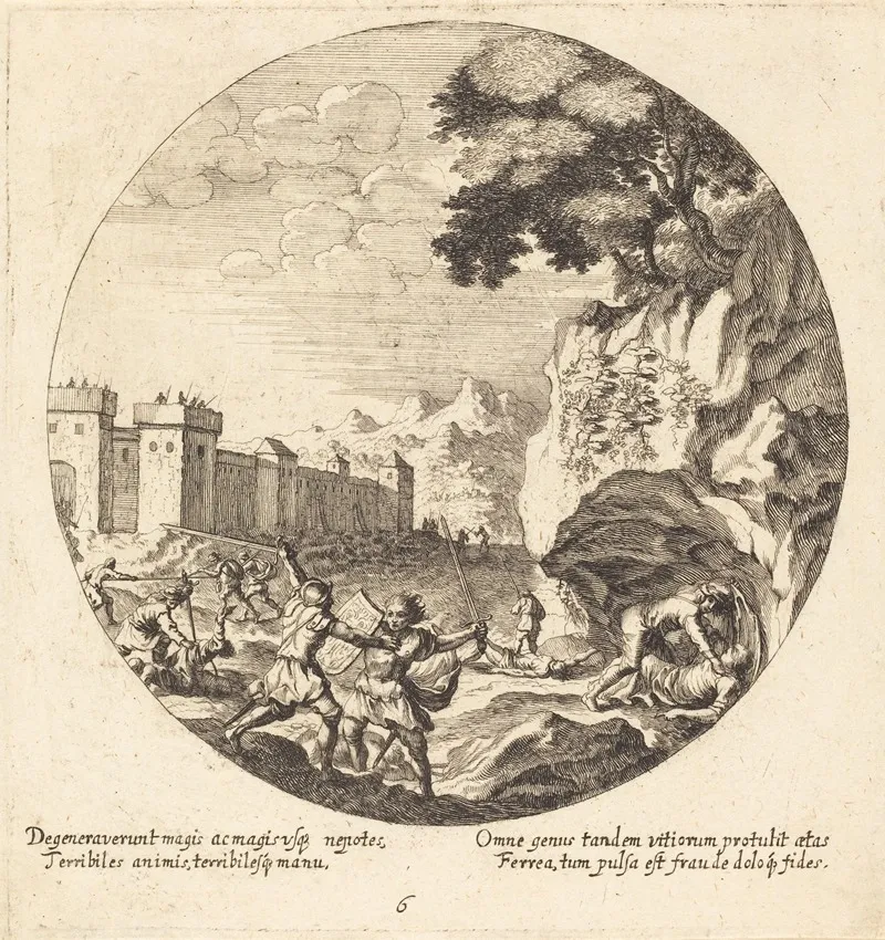 The Iron Age Wall Art by Georg Andreas Wolfgang the Elder - High-Resolution Digital Print