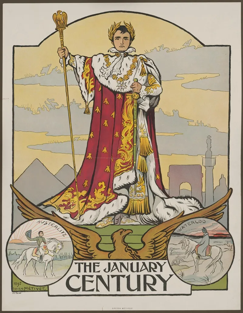 The January Century Wall Art by Lucien Metivet - High-Resolution Digital Print