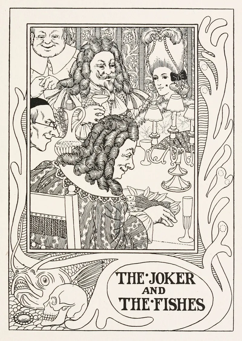 The Joker And The Fishes Wall Art by Percy J. Billinghurst - High-Resolution Digital Print