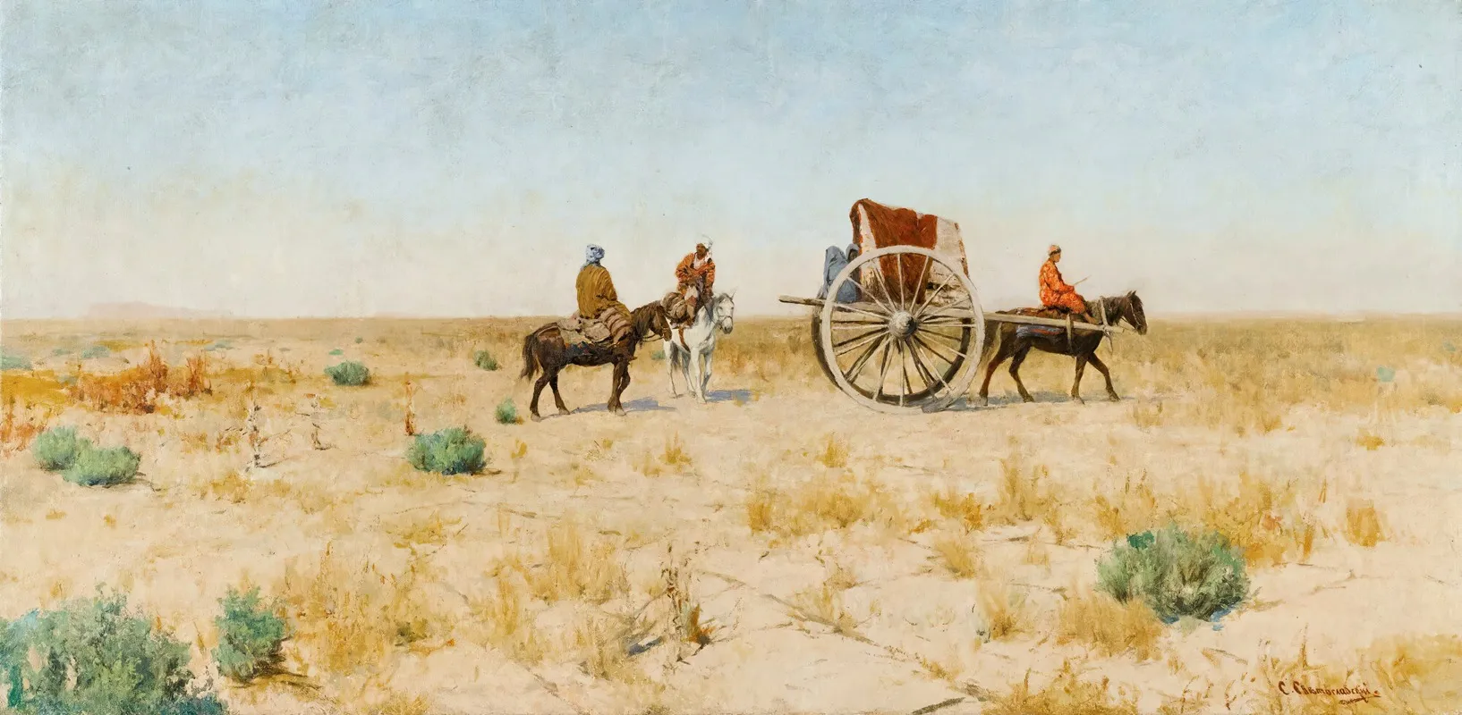 The Journey 2 Wall Art by Sergei Ivanovich Svetoslavsky - High-Resolution Digital Print