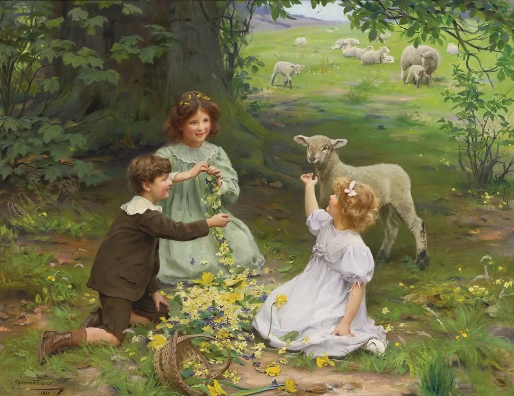 The Joy Of Spring Wall Art by Arthur John Elsley - High-Resolution Digital Print