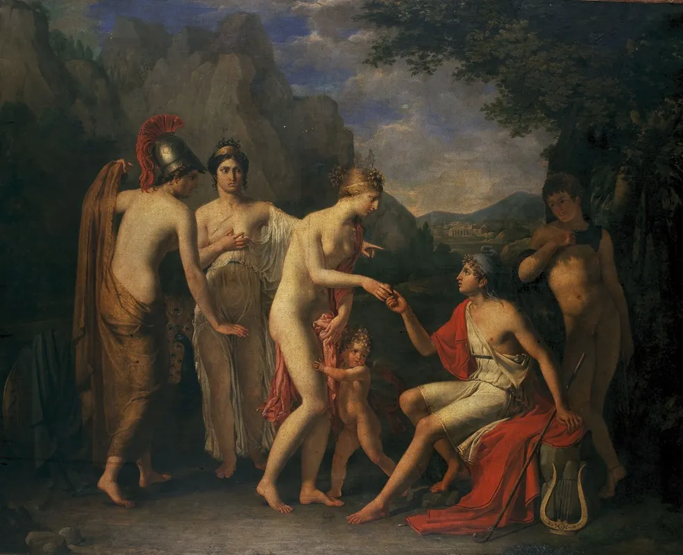The Judgement Of Paris 27 Wall Art by Joseph Paelinck - High-Resolution Digital Print