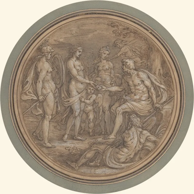 The Judgment Of Paris 20 Wall Art by Pieter de Jode I - High-Resolution Digital Print