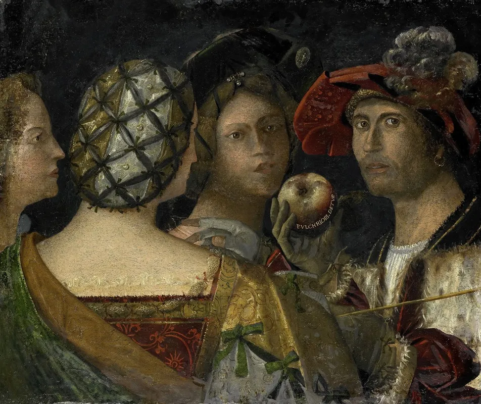 The Judgment Of Paris 22 Wall Art by Antonio da Vendri - High-Resolution Digital Print