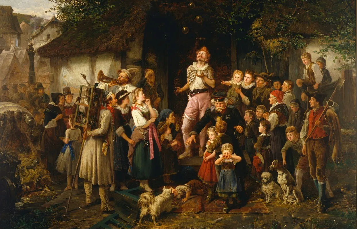 The Juggler A Village Fair