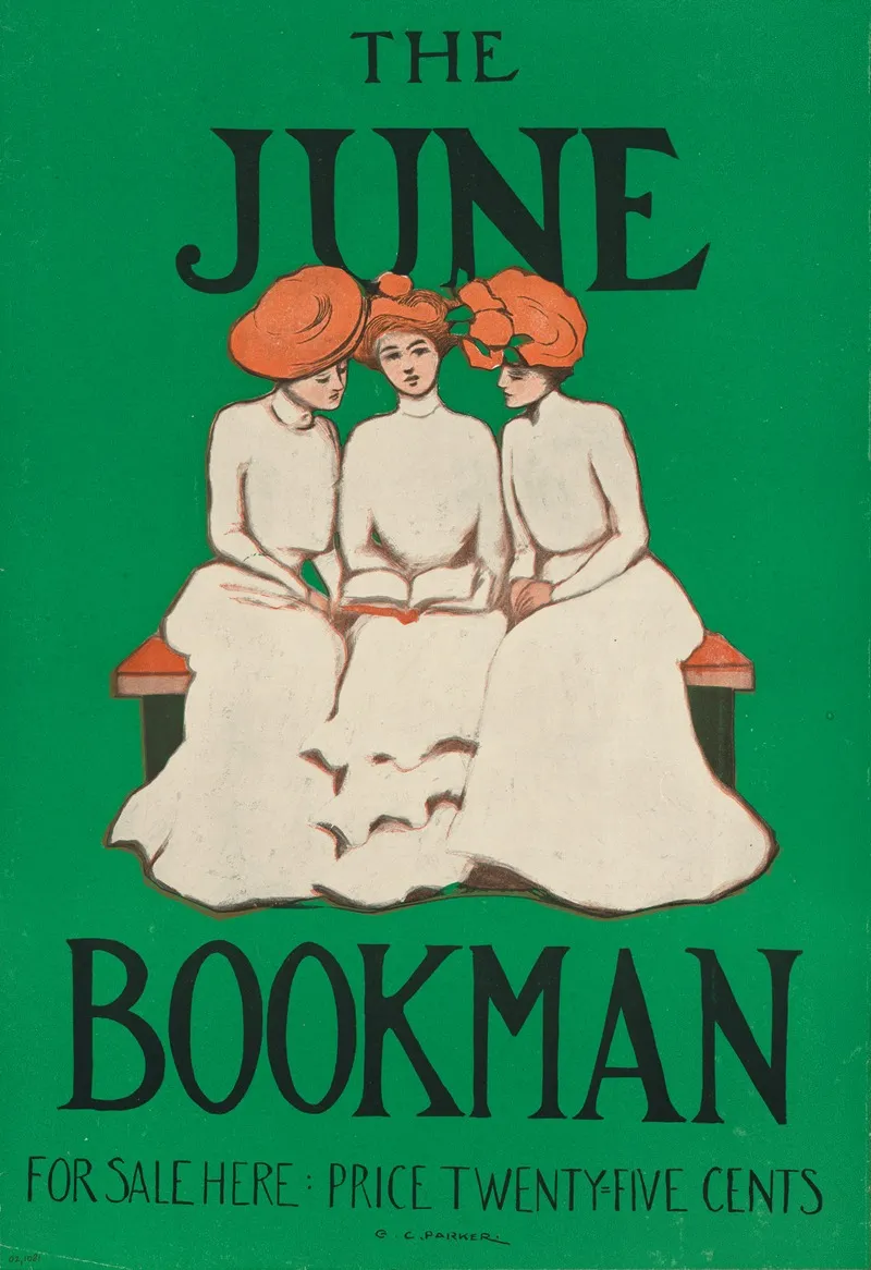 The June Bookman Wall Art by G. C. Parker - High-Resolution Digital Print