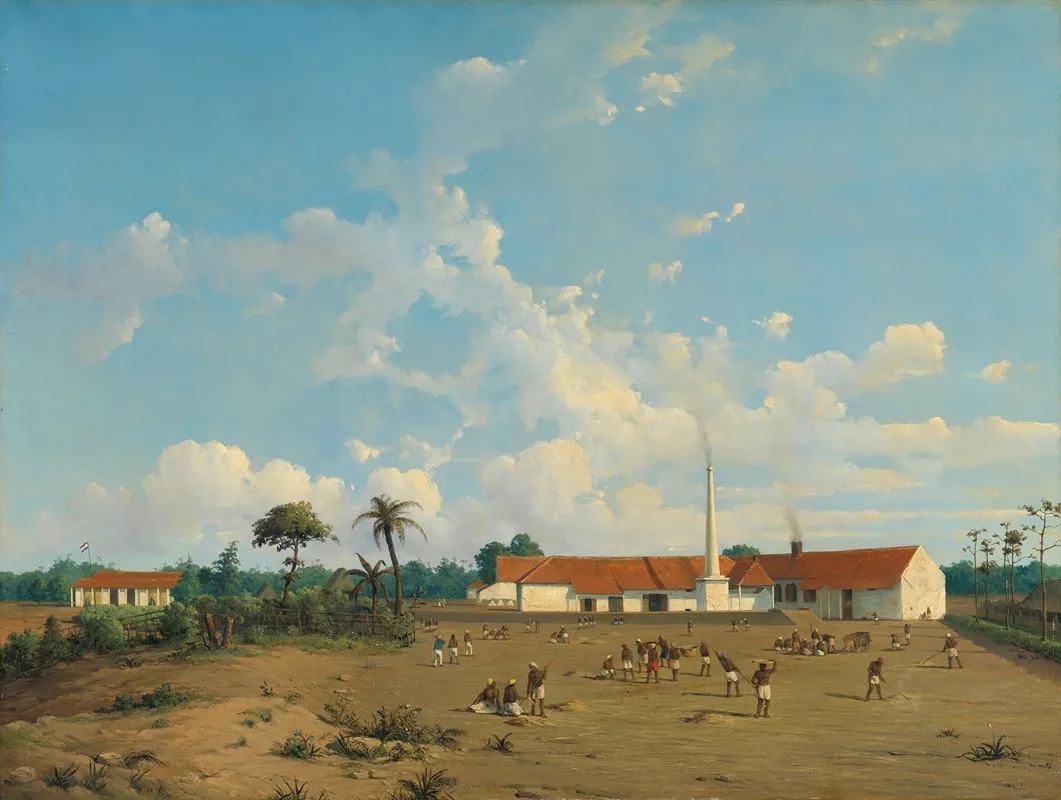 The Kemanglen Sugar Factory Near Tegal Or Tagal Java