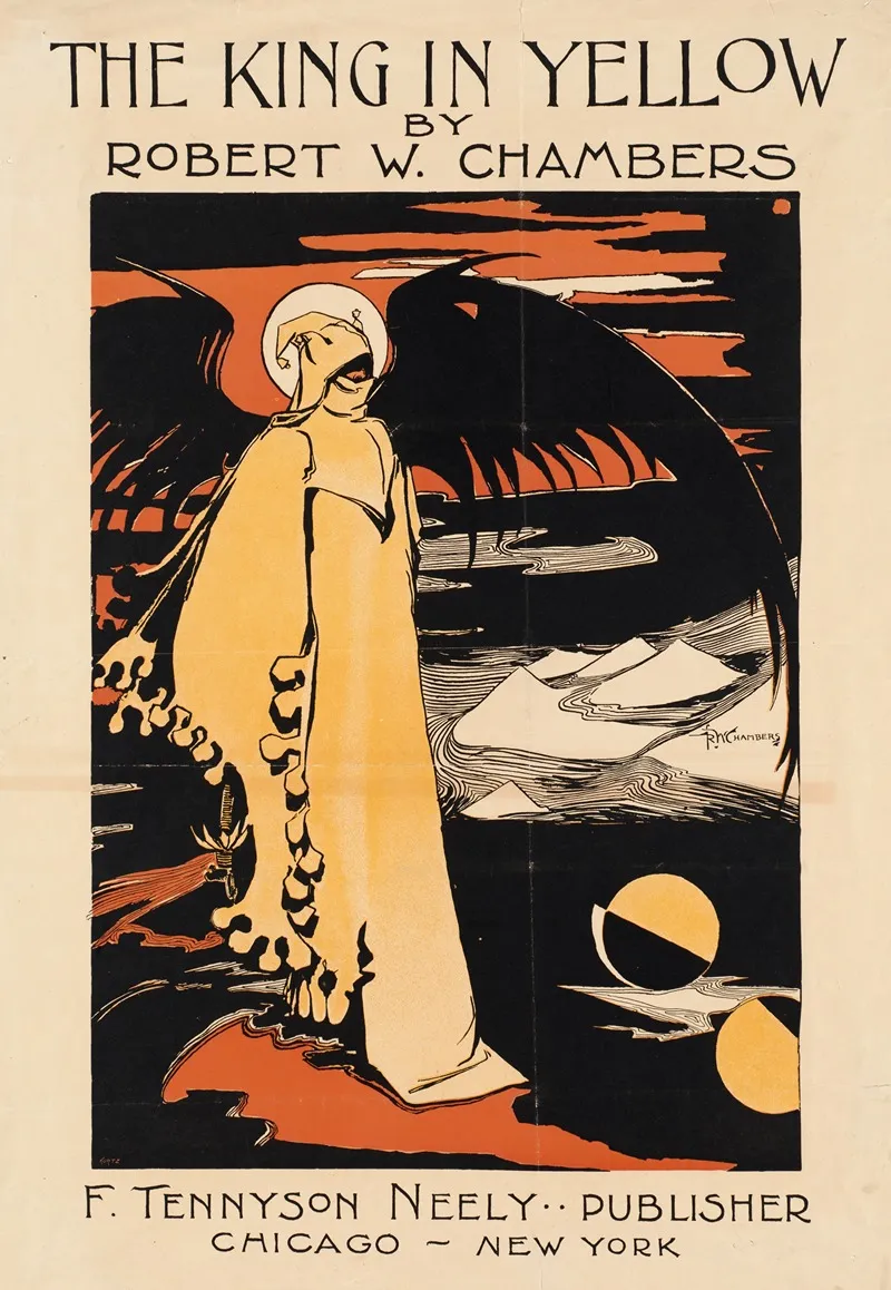 The King In Yellow By Robert W Chambers Wall Art by Robert William Chambers - High-Resolution Digital Print