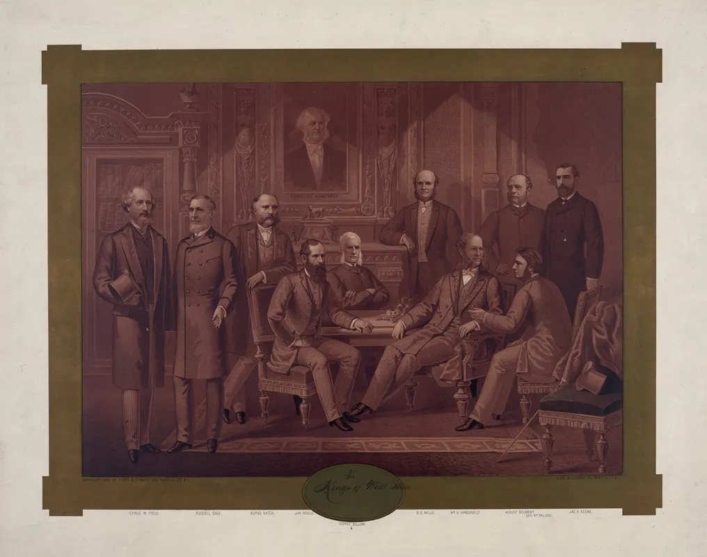 The Kings Of Wall Street Wall Art by Buek &amp; Lindner - High-Resolution Digital Print