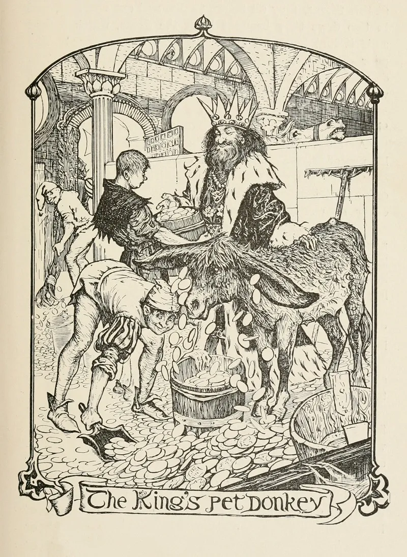 The Kings Pet Donkey