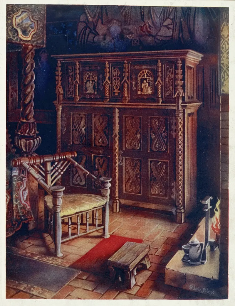 The Kings Room Oxburgh Hall Norfolk Wall Art by Edwin Foley - High-Resolution Digital Print