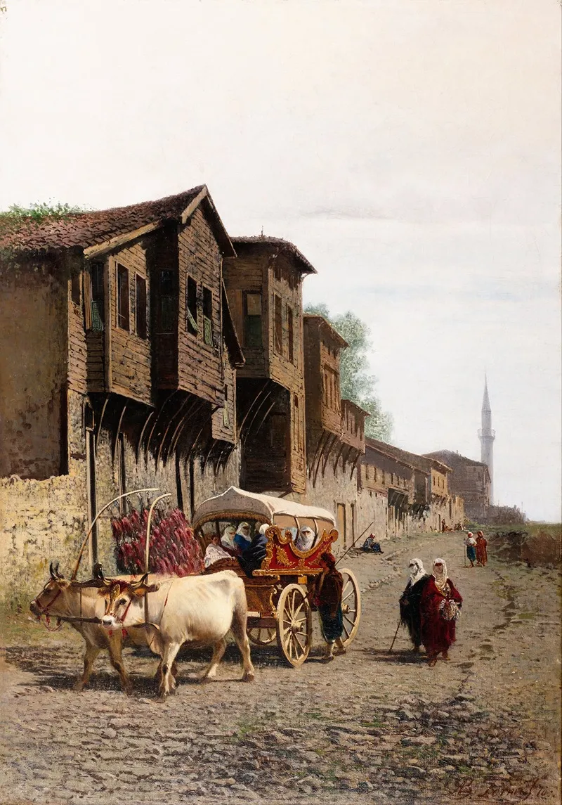 The Kocu Cart Wall Art by Achille Befani Formis - High-Resolution Digital Print