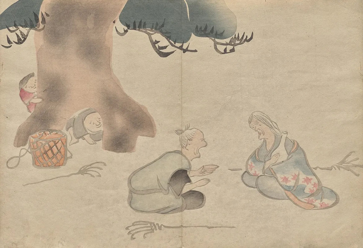 The Korin Picture Book Pl 03 Wall Art by Hōchū Nakamura - High-Resolution Digital Print