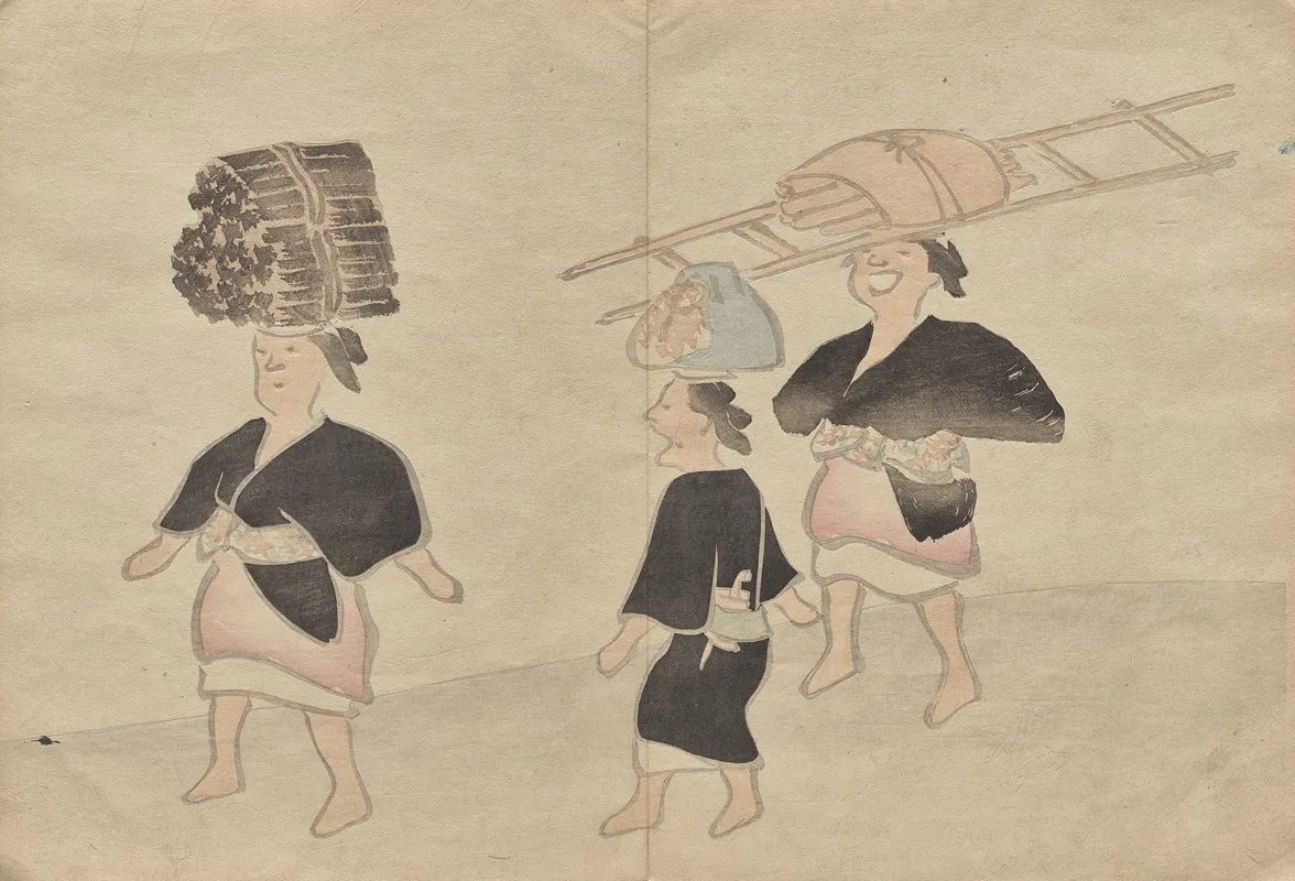 The Korin Picture Book Pl 10 Wall Art by Hōchū Nakamura - High-Resolution Digital Print