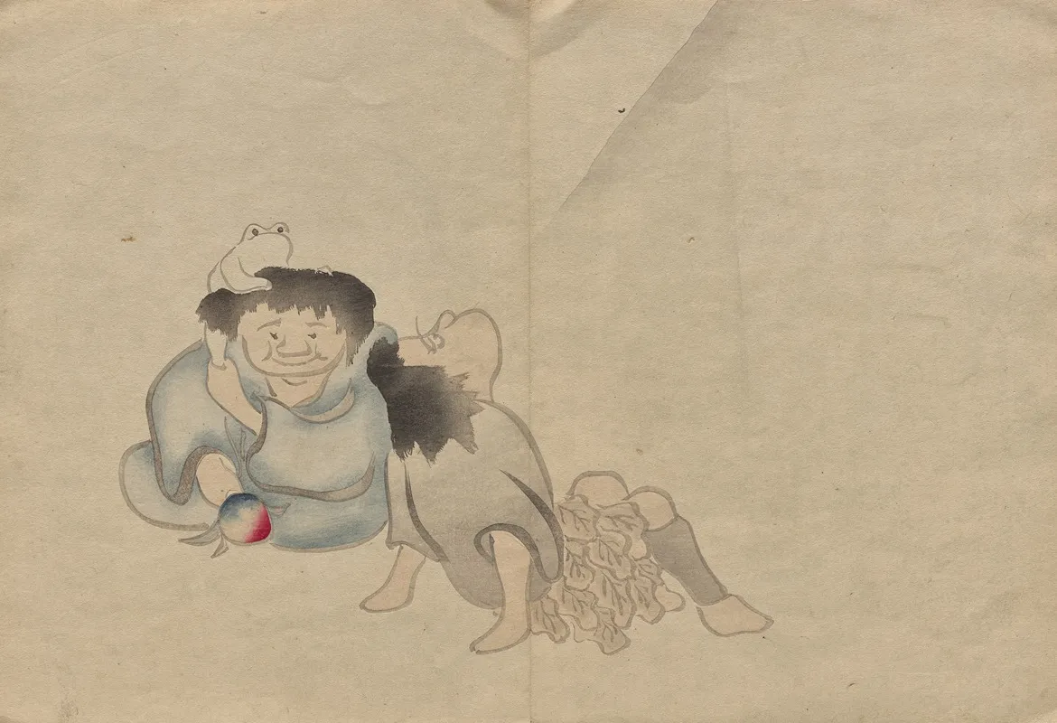 The Korin Picture Book Pl 21 Wall Art by Hōchū Nakamura - High-Resolution Digital Print