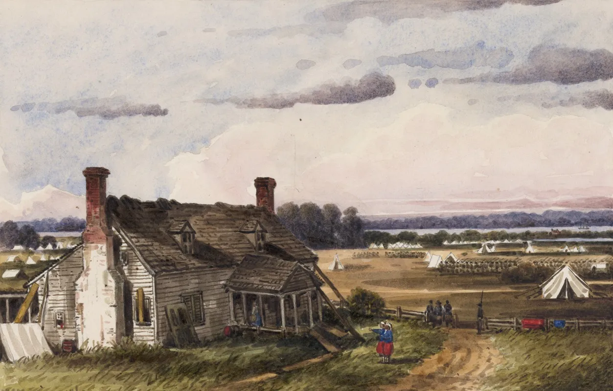 The Lafayette House Near Yorktown Va